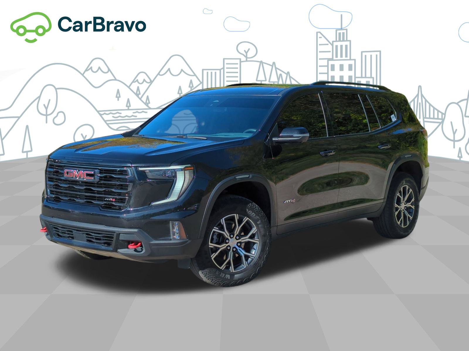 Certified 2024 GMC Acadia AT4 w/ LPO, Floor Liner Package AWD/4WD image 1