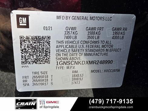 Used 2021 Chevrolet Tahoe LT RWD image 34