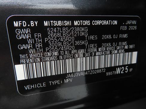 New 2026 Mitsubishi Outlander LE image 27