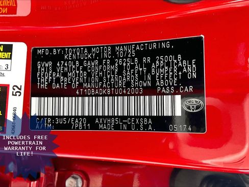 New 2026 Toyota Camry SE AWD/4WD image 17