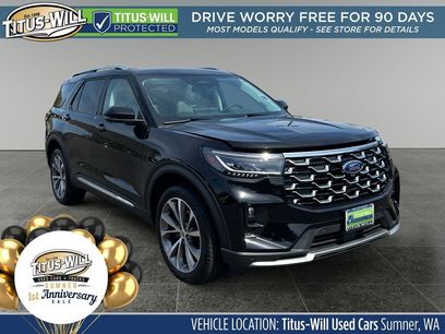 Used 2025 Ford Explorer Platinum w/ Ultimate Package
