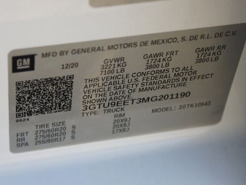 Used 2021 GMC Sierra 1500 AT4 w/ AT4 Premium Package image 27