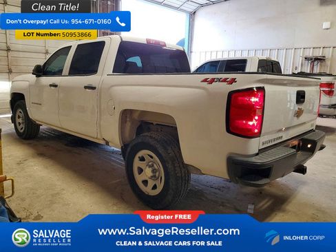 Used 2018 Chevrolet Silverado 1500 W/T w/ WT Convenience Package AWD/4WD image 3