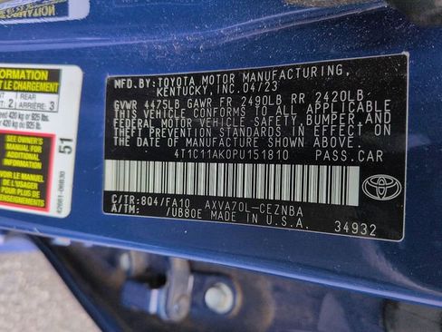 Used 2023 Toyota Camry LE FWD image 14