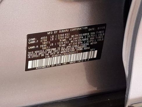 New 2025 Subaru Outback Onyx Edition image 14