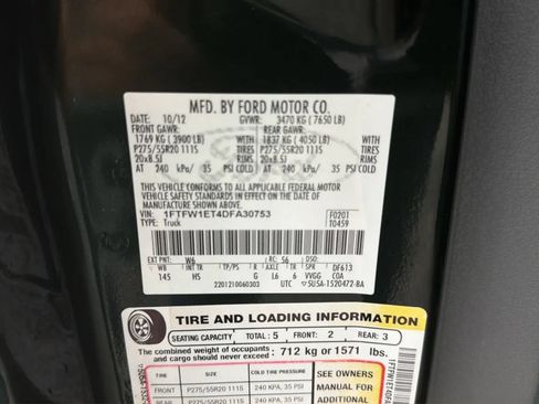 Used 2013 Ford F150 Lariat w/ Luxury Equipment Group AWD/4WD image 22