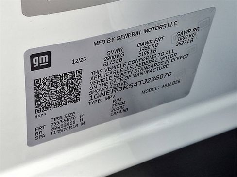 New 2026 Chevrolet Traverse LT w/ Sun and Wheel Package image 17