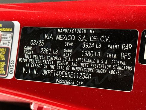 Used 2025 Kia K4 FWD image 12