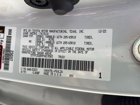 Used 2023 Toyota Tundra TRD Pro image 19