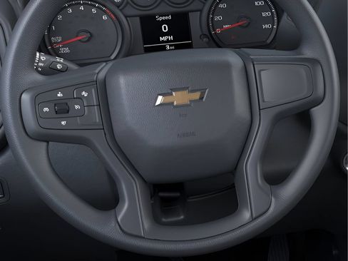 New 2026 Chevrolet Silverado 1500 Custom w/ Turbomax Blackout Package RWD image 19