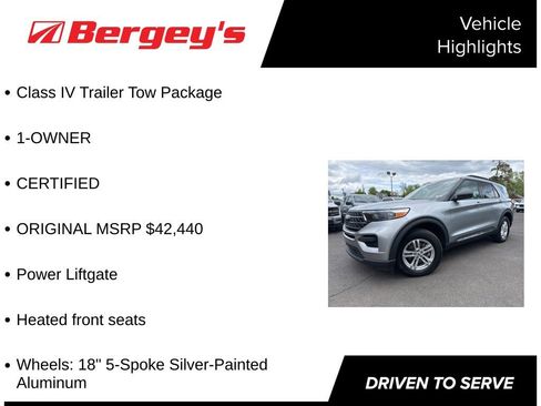 Used 2023 Ford Explorer XLT w/ Class IV Trailer Tow Package AWD/4WD image 5