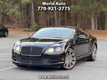 Used 2015 Bentley Continental GT Speed