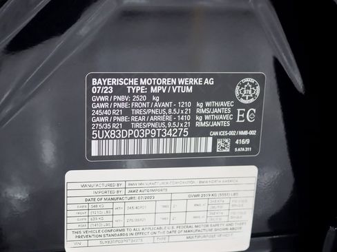Used 2023 BMW X3 M40i w/ Premium Enhanced Package AWD/4WD image 44