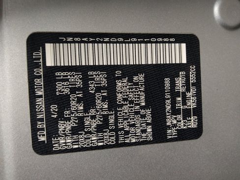 Used 2020 Nissan Armada SL image 33