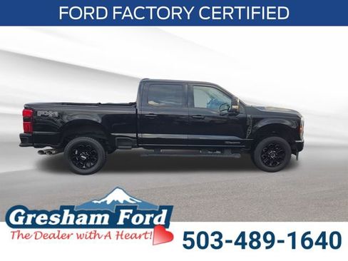 Certified 2024 Ford F350 Lariat w/ Black Appearance Package image 1