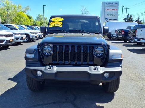 Certified 2022 Jeep Wrangler Unlimited Sport AWD/4WD image 2