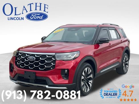 Used 2025 Ford Explorer Platinum w/ LUX Leather Package image 1