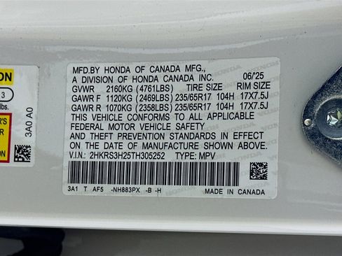 Used 2026 Honda CR-V LX image 12