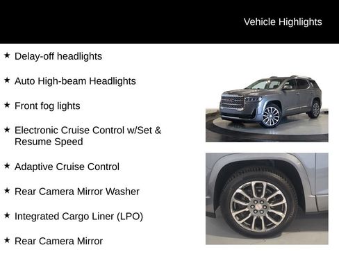 Used 2021 GMC Acadia Denali w/ Denali Ultimate Package AWD/4WD image 38