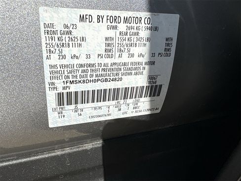 Used 2023 Ford Explorer XLT w/ Equipment Group 202A image 30