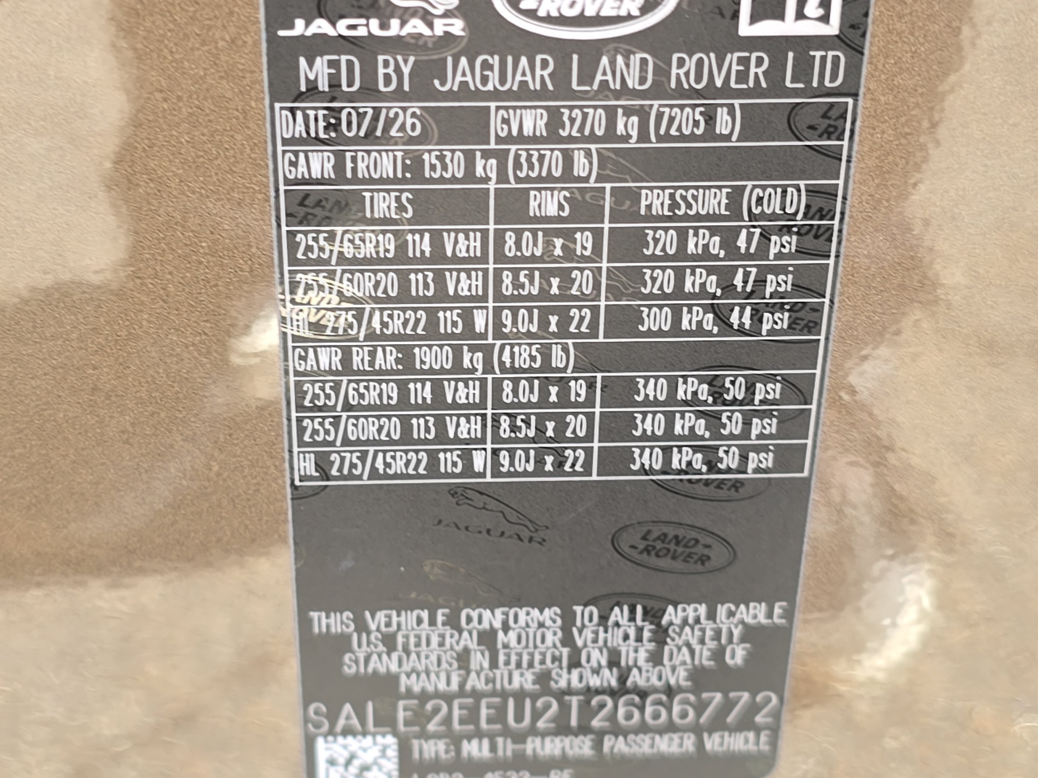 New 2026 Land Rover Defender 110 X-Dynamic SE AWD/4WD image 35