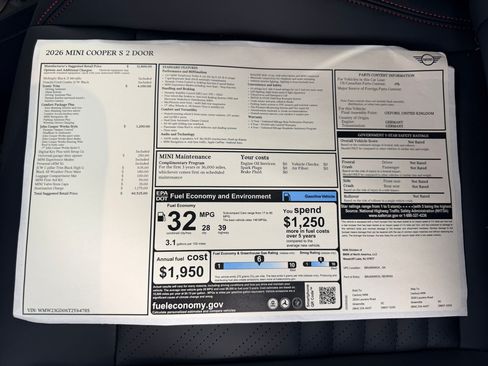 New 2026 MINI Cooper S FWD image 19
