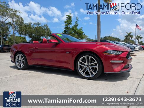 Certified 2021 Ford Mustang GT Premium w/ Equipment Group 401A RWD image 1