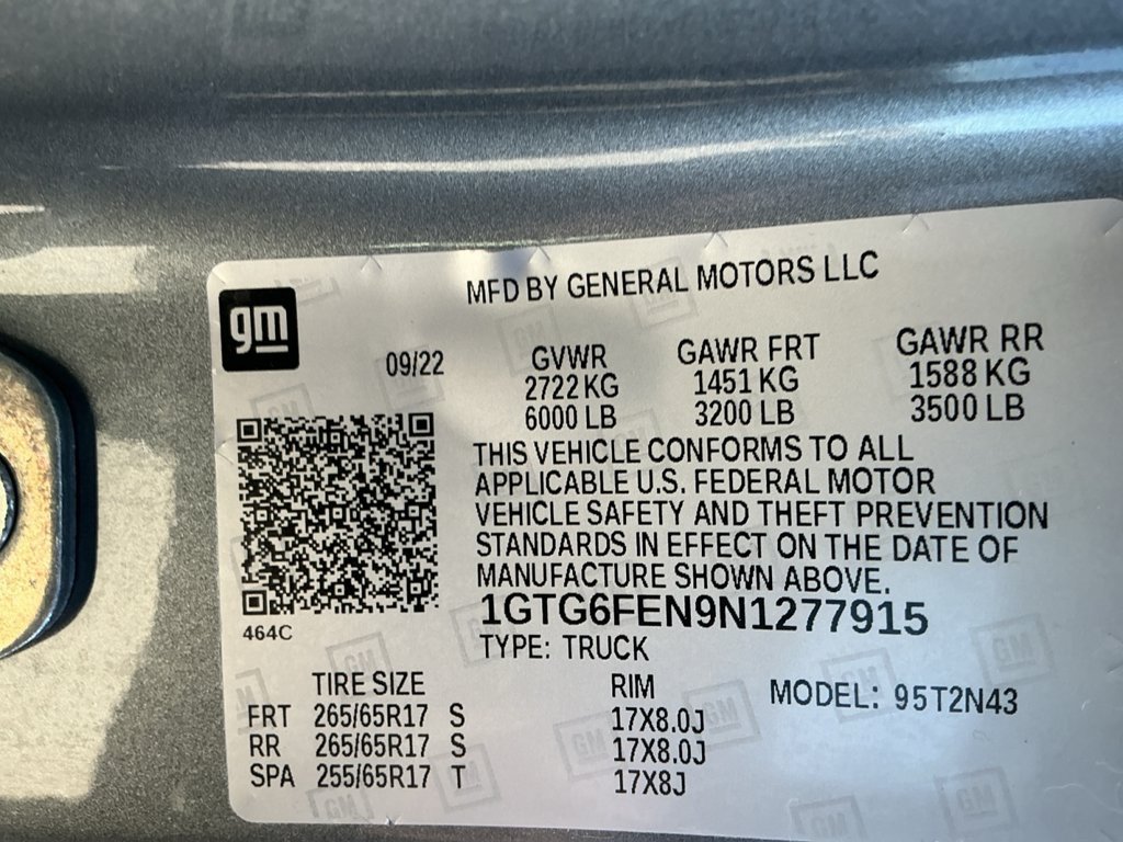 Used 2022 GMC Canyon AT4 w/ Trailering Package AWD/4WD image 31