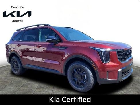 Certified 2024 Kia Sorento SX Prestige w/ Olive Brown Leather Package image 1