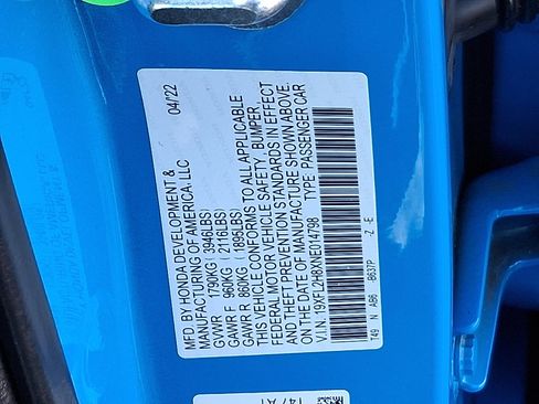 Used 2022 Honda Civic Sport image 25