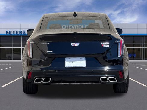 Used 2024 Cadillac CT4 V w/ LPO, ONYX Package AWD/4WD image 5