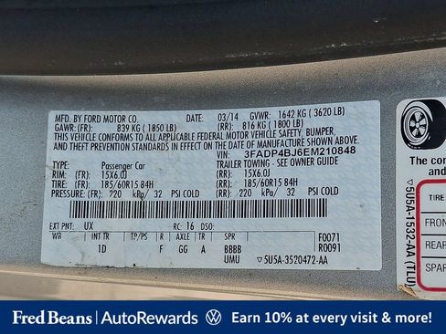 Used 2014 Ford Fiesta SE FWD image 33
