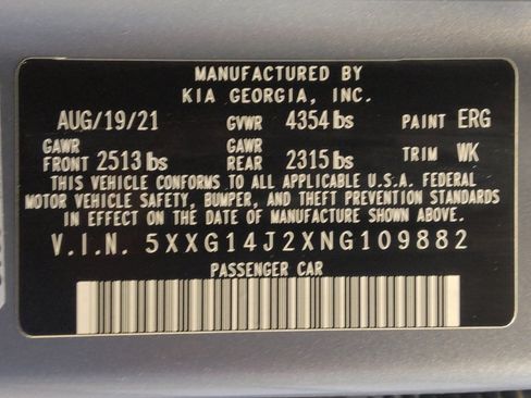Used 2022 Kia K5 LXS FWD image 33