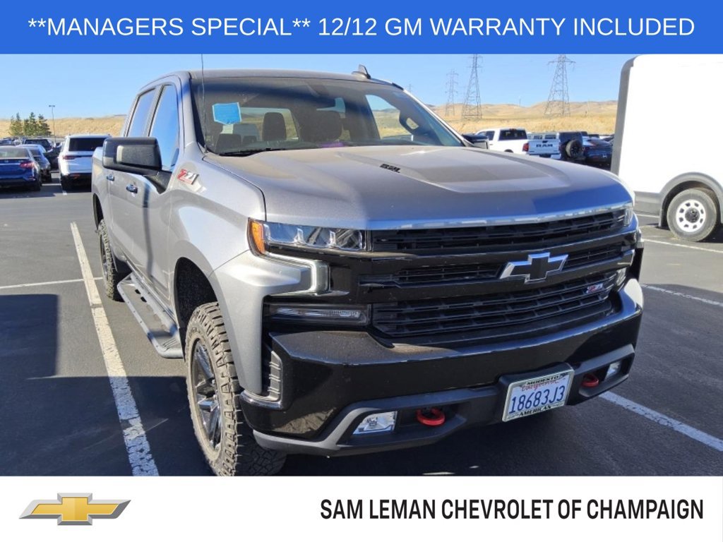 Used 2021 Chevrolet Silverado 1500 LT Trail Boss w/ Bed Protection Package AWD/4WD image 1