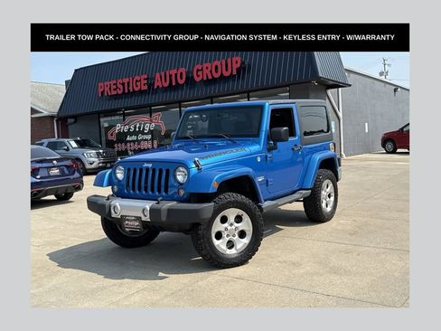 Used 2015 Jeep Wrangler Sahara w/ Connectivity Group AWD/4WD image 1