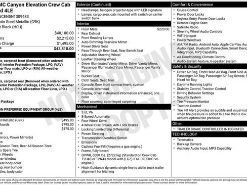 Certified 2022 GMC Canyon Elevation image 6