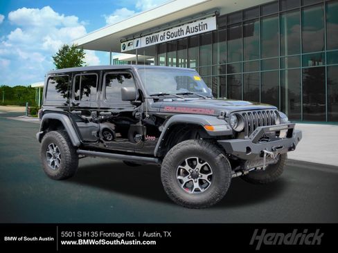 Used 2022 Jeep Wrangler Unlimited Rubicon w/ LED Lighting Group AWD/4WD image 1