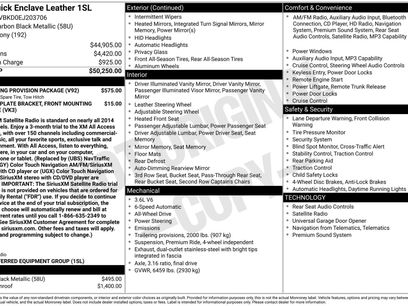 Used 2014 Buick Enclave Leather w/ Trailering Provision Package