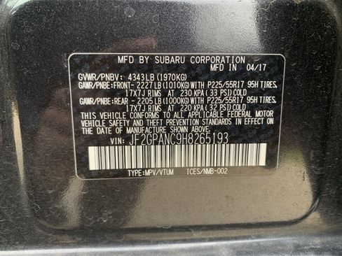 Used 2017 Subaru Crosstrek 2.0i Limited image 36