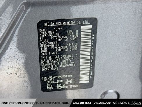 Used 2018 Nissan Armada SL w/ Premium Package image 35