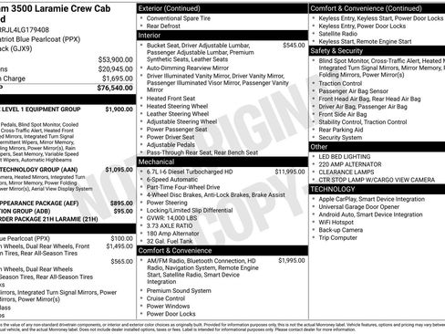 Used 2020 RAM 3500 Laramie image 13