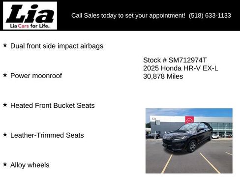 Used 2025 Honda HR-V EX-L image 12