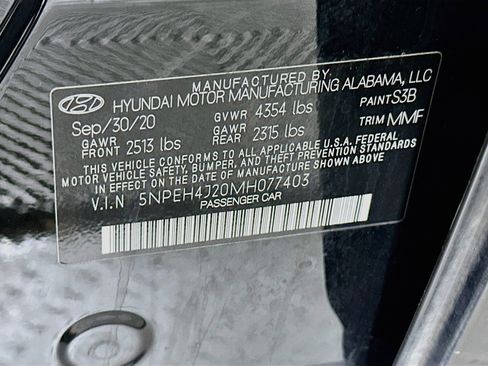 Used 2021 Hyundai Sonata Limited w/ Cargo Package FWD image 12
