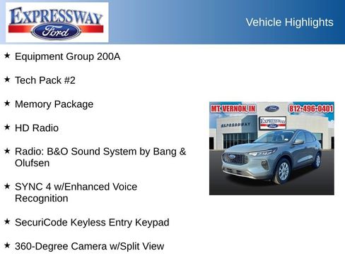 Used 2023 Ford Escape Active w/ Tech Pack #2 AWD/4WD image 2