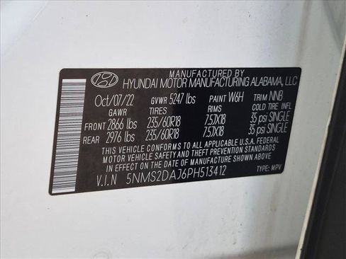 Used 2023 Hyundai Santa Fe SEL AWD/4WD image 25