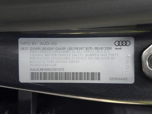 Used 2022 Audi e-tron GT Prestige w/ Prestige Package AWD/4WD image 64