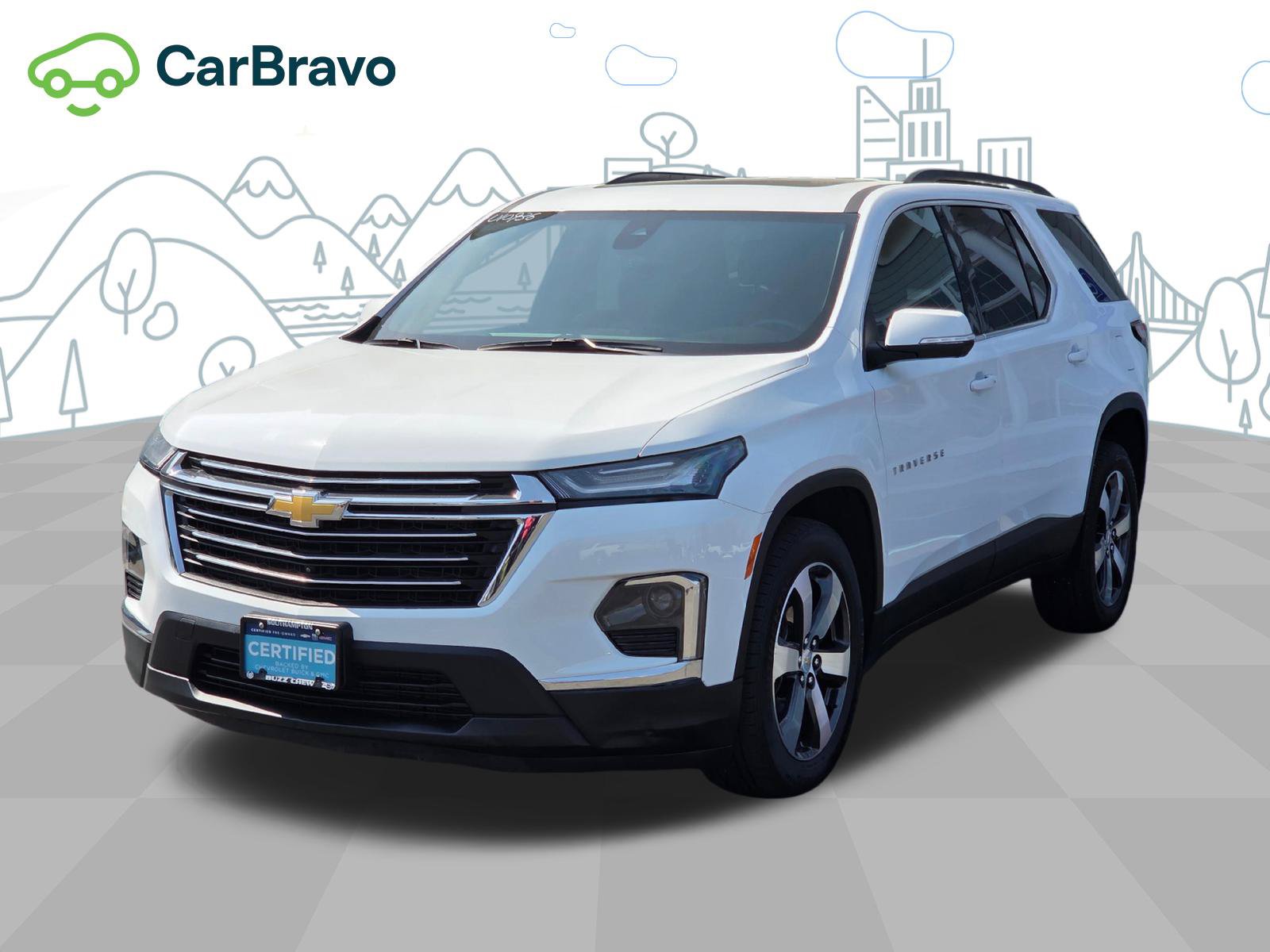 Certified 2023 Chevrolet Traverse LT w/ LT Premium Package AWD/4WD image 1