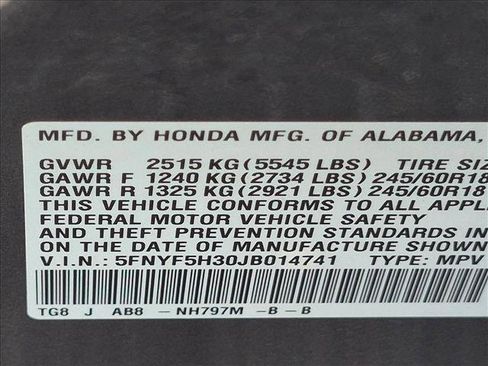 Used 2018 Honda Pilot EX image 24