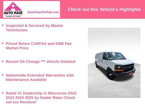 Used 2016 Chevrolet Express 2500 Extended RWD image 3