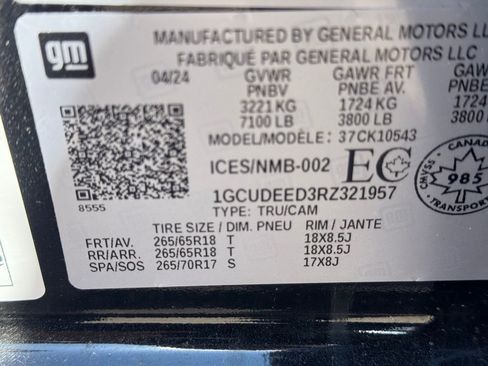 Used 2024 Chevrolet Silverado 1500 RST w/ Z71 Off-Road Package image 9